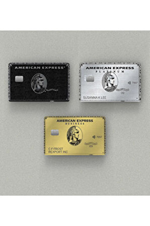 American Express 3'lü Set Kredi Kartı & Akbil Sticker Kaplama