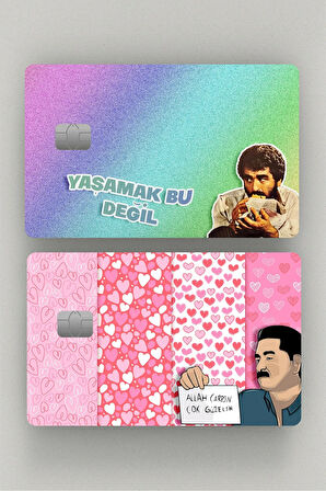 İmparator İbo 2'li Kredi Kartı & Akbil Sticker Kaplama