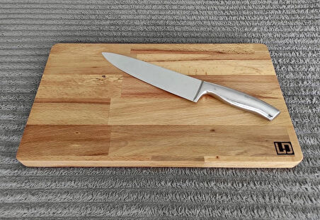 Masif Ahşap Kesme Doğrama Tahtası 42x24cm