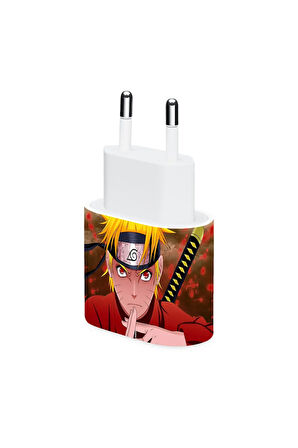 Iphone 20w Uyumlu Şarj Aleti Kaplaması - Naruto