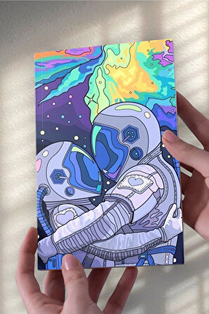 Astro Love A5 Çizgisiz Defter (50 Sayfa)