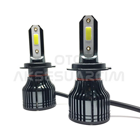 GMAX F16 Seri Mini Slim H7 Led Xenon Beyaz 12-24V 55W 8000 Lümen