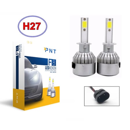F8 Led Xenon H27 Şimşek Etkili 12V Beyaz