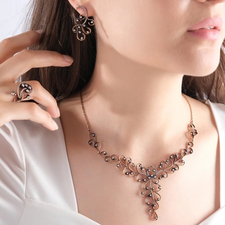 5.95 Karat Pırlanta Kolye, Doğal Pırlanta, Mücevher Sertifikalı, Sarı Altın
