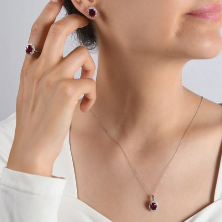 3.21 Karat Pırlanta Yakut Yüzük, Doğal Pırlanta, Sertifikalı Mücevher, Sarı Altın