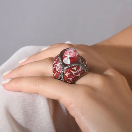 1.97 Karat Pırlanta Yüzük, Doğal Pırlanta, Sertifikalı Mücevher, Rose Altın