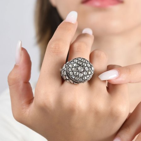 5.65 Karat Pırlanta Yüzük, Doğal Pırlanta, Sertifikalı Mücevher, Beyaz Altın