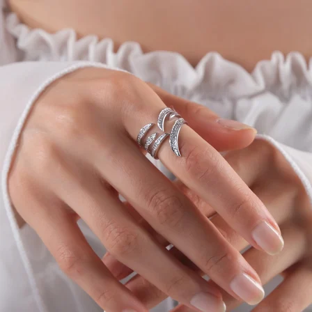 0.38 Karat Pırlanta Yüzük, Doğal Pırlanta, Sertifikalı Mücevher, Sarı Altın