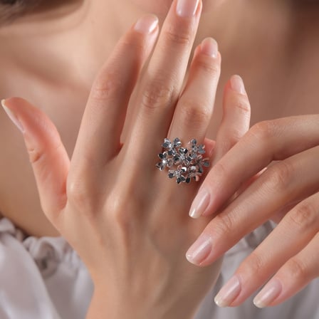 0.21 Karat Pırlanta Yüzük, Doğal Pırlanta, Sertifikalı Mücevher, Beyaz Altın