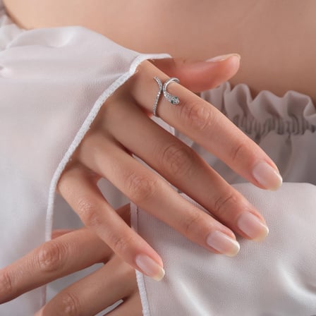 0.35 Karat Pırlanta Yüzük, Doğal Pırlanta, Sertifikalı Mücevher, Beyaz Altın