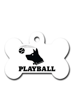 Playball Kemik Köpek Künyesi Small