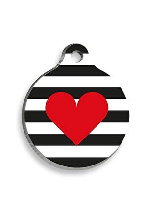 Red Heart Yuvarlak Kedi ve Köpek Künyesi