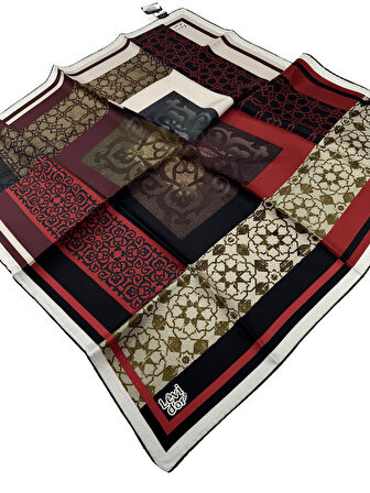 Levidor Twill İpek Eşarp LD4173-1