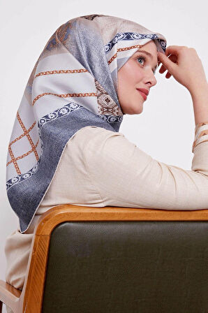 Levidor Twill İpek Eşarp LD4140-1