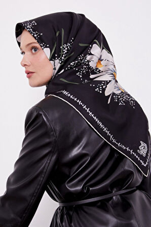 Levidor Twill İpek Eşarp LD4148-1