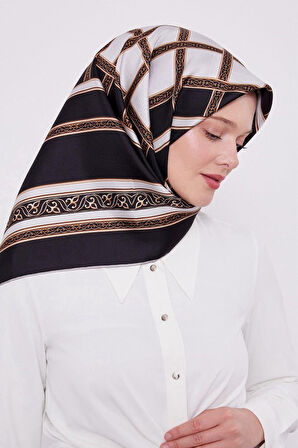 Levidor Twill İpek Eşarp LD4149-1