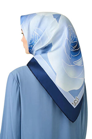 Levidor Twill İpek Eşarp LD1063-01
