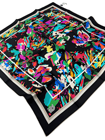 Levidor Twill İpek Eşarp LD4129-1