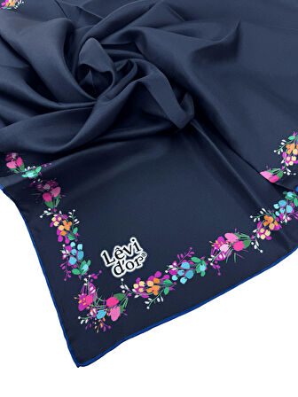 Levidor Twill İpek Eşarp LD4139-1