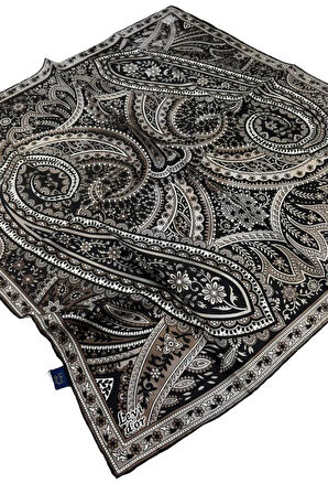 Levidor Twill İpek Eşarp LD1061-01