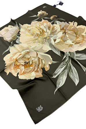 Levidor Twill İpek Eşarp LD1070-01