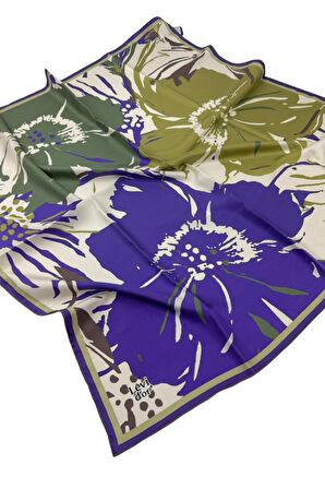 Levidor Twill İpek Eşarp LD1071-01