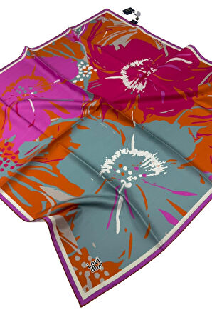 Levidor Twill İpek Eşarp LD1071-01