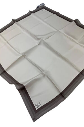 Levidor Twill İpek Eşarp LD1067-01