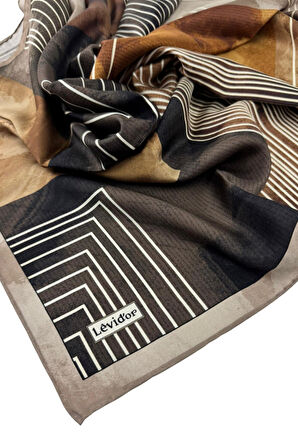 Levidor Twill İpek Eşarp LD1113