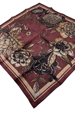 Levidor Twill İpek Eşarp LD1123