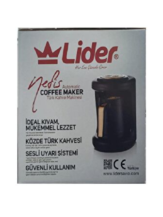 Lider Premium Tekli Türk Kahve Makinesi