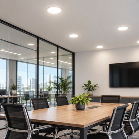 Jupiter 24W Sıva Altı Yuvarlak Ayarlanabilir PMMA LED Panel (4000K)
