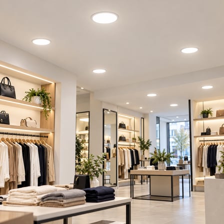 Jupiter 24W Sıva Altı Yuvarlak Ayarlanabilir PMMA LED Panel (4000K)