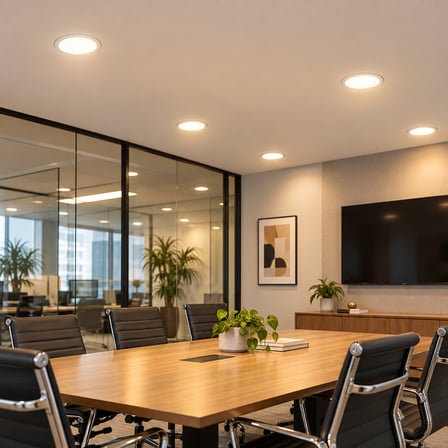 Jupiter 36W Sıva Altı Yuvarlak Ayarlanabilir PMMA LED Panel (3000K)