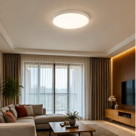 Jupiter 36W Sıva Altı Yuvarlak Ayarlanabilir PMMA LED Panel (4000K)