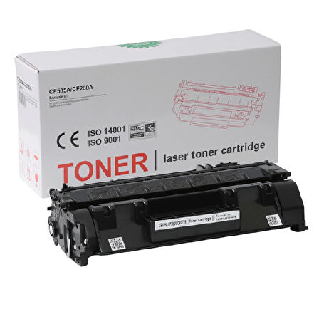 Hp CE505A/280A Muadil Toner 1 Koli (Toptan 10 Adet) 