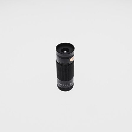 8x21 Monoküler Optik Cam Lens Metal Tekli Dürbün