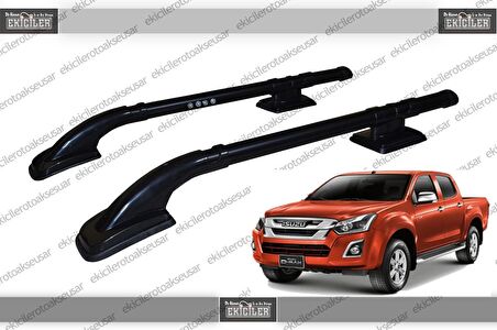 D-MAX TAVAN ÇITASI (2012 +) PORT BAGAJ SİYAH (ARA ATKISIZ)