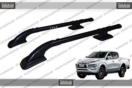 Mitsubishi L200 TAVAN ÇITASI (2006-2019) PORT BAGAJ SİYAH (ARA ATKISIZ)