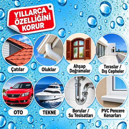 Leak Fix Su Geçirmez Sızdırmaz Sızıntı Önleyici Kauçuk Kaplama İzolasyon Izolasyon Şeffaf Sprey 200 Ml