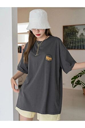 Unisex Hope Yazılı Tshirt