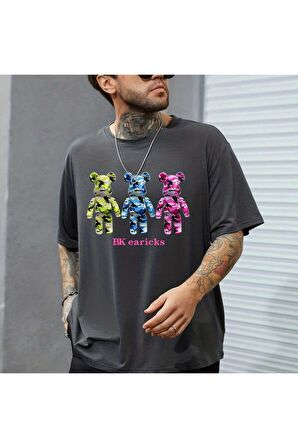 Unisex BK Earicks Yazılı Tshirt