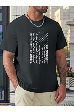 Unisex Stated Yazılı Tshirt