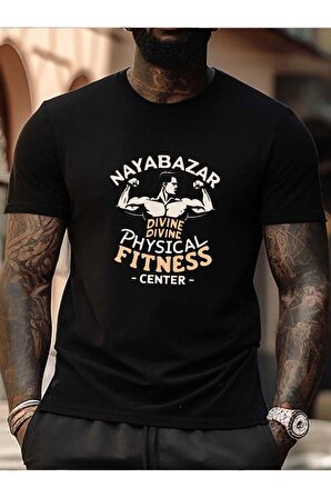 Unisex Nayabazar Yazılı Tshirt