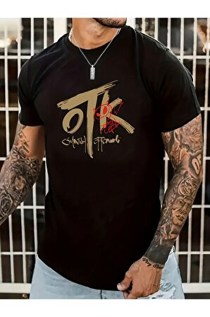 Unisex OTK Yazılı Tshirt
