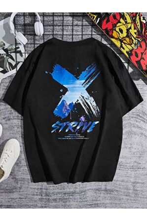 Unisex Strive Yazılı Tshirt
