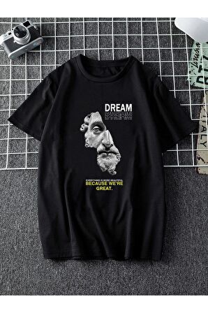 Unisex Because We're Great Yazılı Tshirt