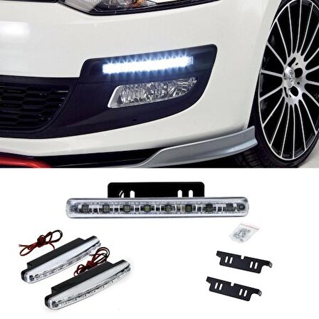 8 Ledli Gündüz Farı Ledi DRL Led Lamba