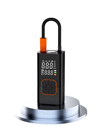 4000 mAh 150 PSI Akülü Şarjlı Araç Lastiği Motosiklet Lastiği Hava Pompası 