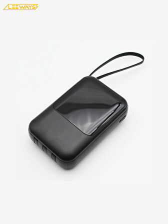 10.000 mAh 22.5W Süper Hızlı Şarjlı Powerbank Taşınabilir Şarj Cihazı